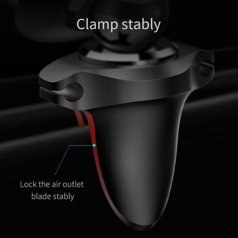 Baseus Luchtrooster / ventilatie autohouder voor iPhone