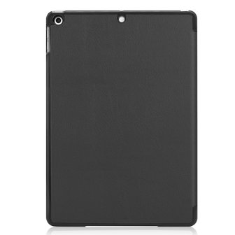 Tri-fold smart case hoes voor iPad 10.2 (2019) - zwart