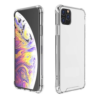 iPhone 11 / iPhone XR bumper case TPU + acryl - transparant