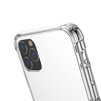 iPhone 11 / iPhone XR bumper case TPU + acryl - transparant