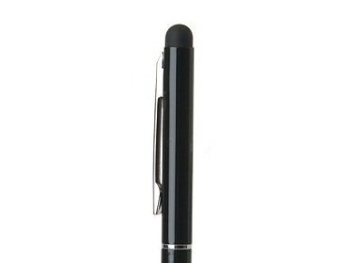 2-in-1 Stylus pen met penfunctie voor iPhone iPad Smartphone Tablet – Zwart
