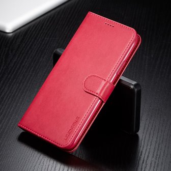 LC.IMEEKE Wallet / portemonnee hoesje voor iPhone 11 pro - fuchsia / roze