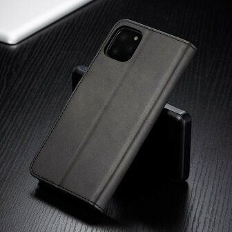 LC.IMEEKE Wallet / portemonne hoesje voor iPhone 11 pro max - zwart