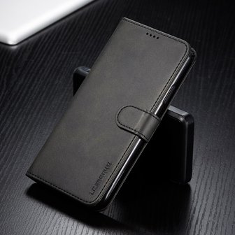 LC.IMEEKE Wallet / portemonne hoesje voor iPhone 11 pro max - zwart