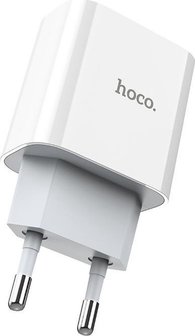 Hoco C76A Plus PD / QC oplader / netlader met USB-C en USB-A 20W