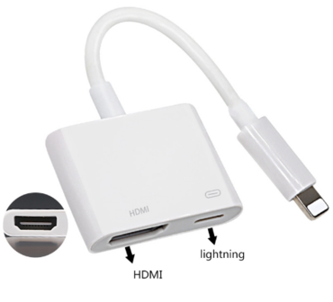 Lightning compatible naar HDMI kabel adapter voor iPhone & iPad