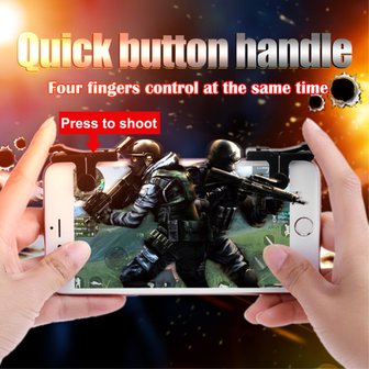 Game bumpers voor iPhone (PUBG, FORTNITE, FPS, TPS)
