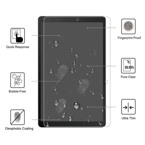 Tempered Glass screen protector voor Samsung Galaxy Tab A 10.1 T510 / T515 (2019)