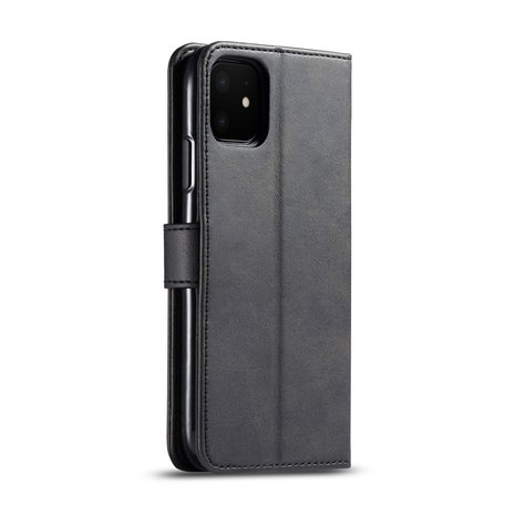 LC.IMEEKE Wallet / portemonne hoesje voor iPhone 11 / iPhone Xr - zwart