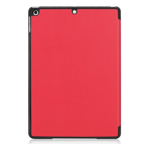 Tri-fold smart case hoes voor iPad 10.2 (2019 / 2020) - rood