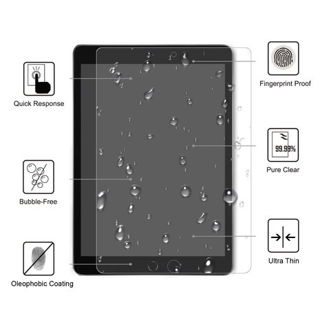 iPad 10.2 (2019) tempered glass screen protector