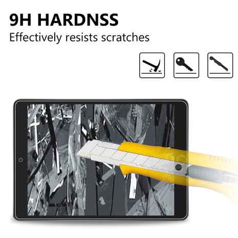 iPad 10.2 (2019) tempered glass screen protector