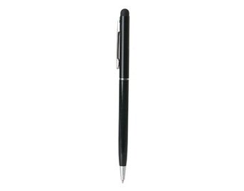 2-in-1 Stylus pen met penfunctie voor iPhone iPad Smartphone Tablet &ndash; Zwart