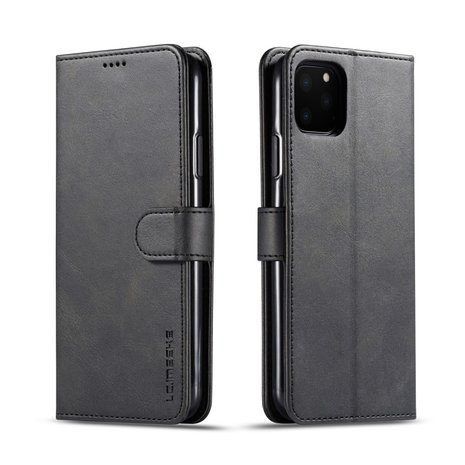 LC.IMEEKE Wallet / portemonnee hoesje voor iPhone 11 pro - zwart