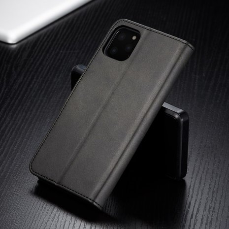 LC.IMEEKE Wallet / portemonnee hoesje voor iPhone 11 pro - zwart