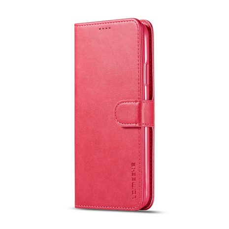 LC.IMEEKE Wallet / portemonnee hoesje voor iPhone 11 pro - fuchsia / roze