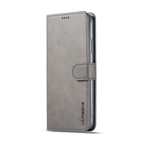 LC.IMEEKE Wallet / portemonnee hoesje voor iPhone 11 pro - grijs