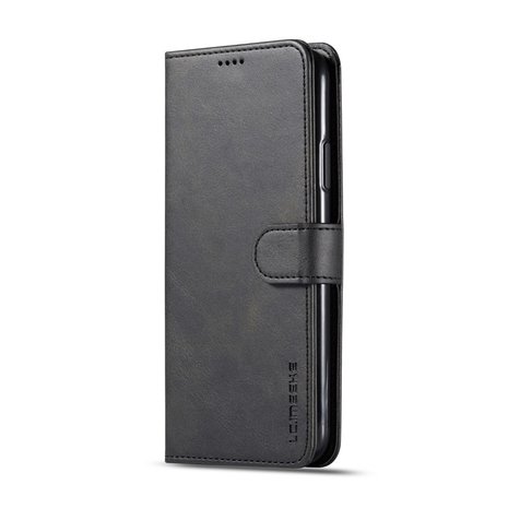 LC.IMEEKE Wallet / portemonne hoesje voor iPhone 11 pro max - zwart