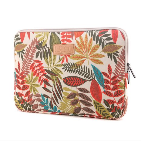 LISEN MacBook 13 inch sleeve kleurrijke bladeren Sleeve