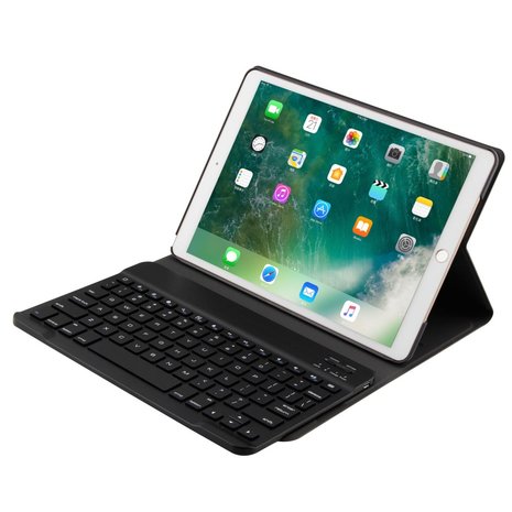 iPad pro 10.5 (2017) &amp; iPad air 10.5 (2019) toetsenbord hoes - zwart