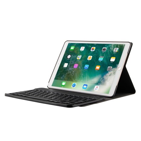 iPad pro 10.5 (2017) &amp; iPad air 10.5 (2019) toetsenbord hoes - zwart