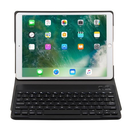 iPad pro 10.5 (2017) &amp; iPad air 10.5 (2019) toetsenbord hoes - zwart