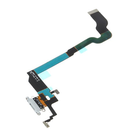 iPhone X dock connector - wit / grijs