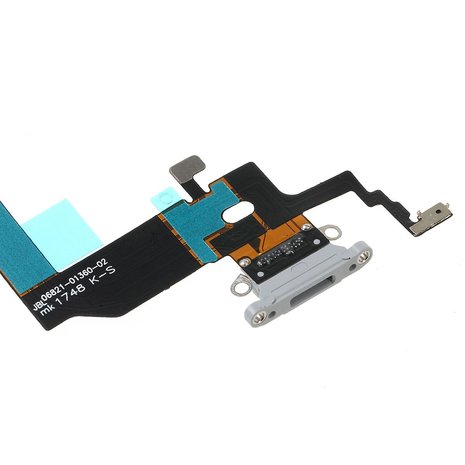 iPhone X dock connector - wit / grijs