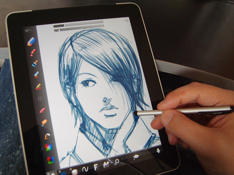 Stylus pen voor iPhone, iPad en iPod Touch (zwart)