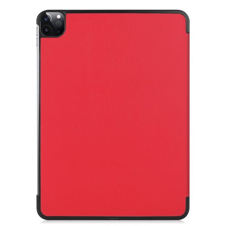 Tri-fold smart case hoes voor iPad Pro 11 (2020 / 2021) - rood