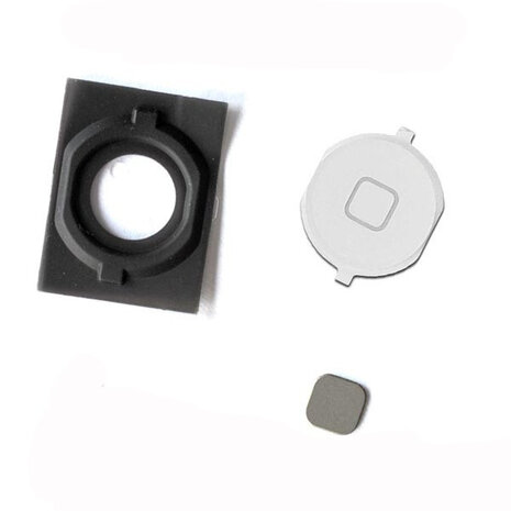 iPhone 4s home button wit met gasket en spacer