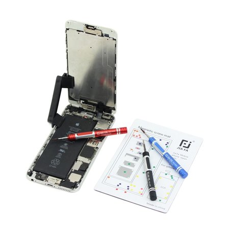 Magnetische schroef mat voor iPhone 8 reparaties