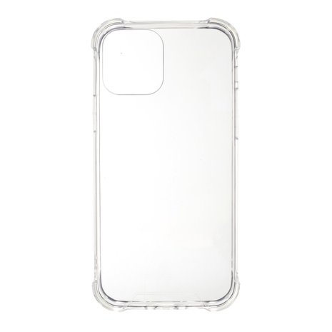 iPhone 12 / 12 Pro bumper case TPU + acryl - transparant