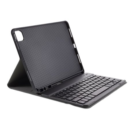 iPad Air (2020) / iPad Pro 11 (2018 / 2020 / 2021) bluetooth toetsenbord hoes met pencil houder - zwart