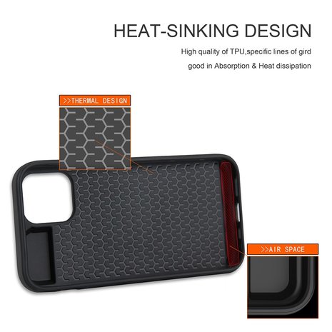 iPhone 12/ iPhone 12 Pro hybrid case hoesje met ruimte voor 2 pasjes - zilver