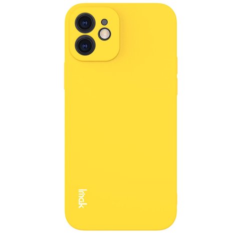 IMAK iPhone 12 &amp; 12 Pro TPU hoesje - geel