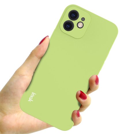 IMAK iPhone 12 &amp; 12 Pro TPU hoesje - groen