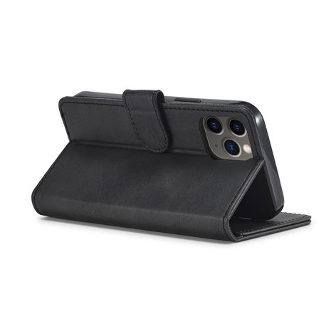 LC.IMEEKE Wallet / portemonnee hoesje voor iPhone 12 - zwart