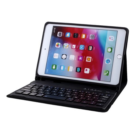 iPad mini 4 (2015) / iPad mini 5 (2019) toetsenbord hoes - zwart