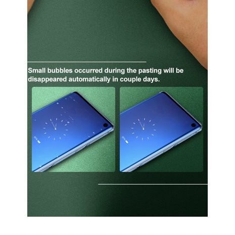 IMAK Soft Clear Hydrogel III 2 stuks screenprotector voor Samsung Galaxy S21 met volledige bescherming