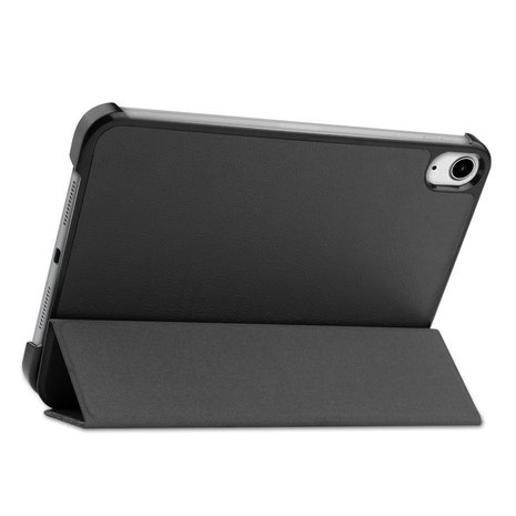 Tri-fold smart case hoes voor iPad mini (2021) - Zwart