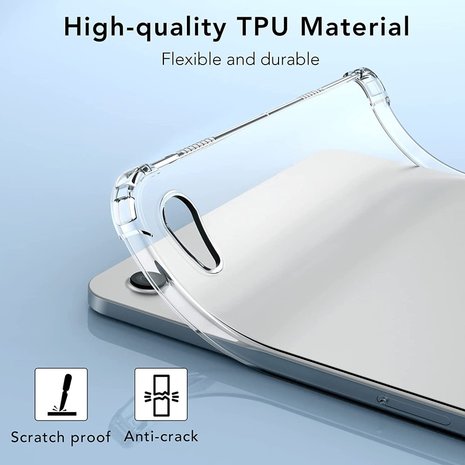 iPad mini (2021) TPU case hoesje transparant
