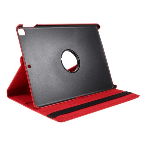 iPad 10.2 (2019 / 2020 / 2021) hoes 360 graden flip cover - Rood