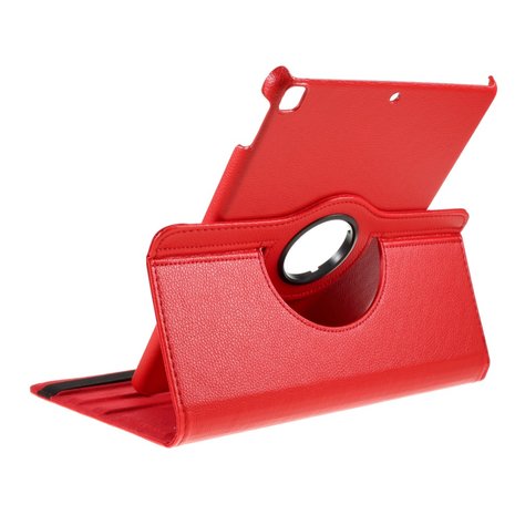 iPad 10.2 (2019 / 2020 / 2021) hoes 360 graden flip cover - Rood