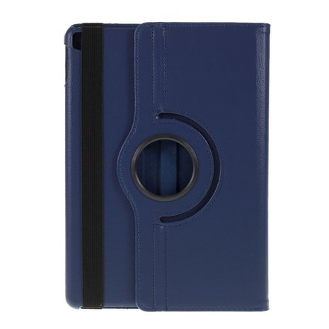 iPad 10.2 (2019 / 2020 / 2021) hoes 360 graden flip cover - Donker Blauw