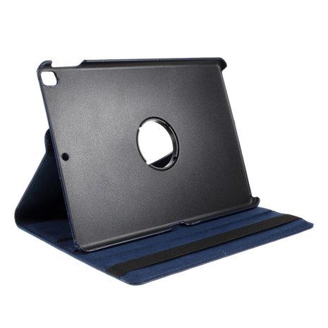 iPad 10.2 (2019 / 2020 / 2021) hoes 360 graden flip cover - Donker Blauw