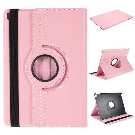 iPad 10.2 (2019 / 2020 / 2021) hoes 360 graden flip cover - Roze