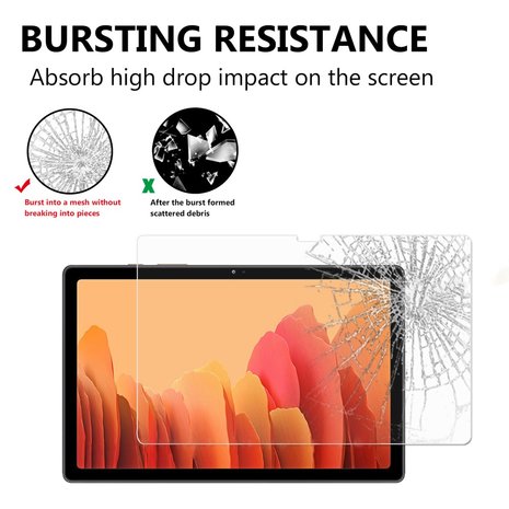 Tempered Glass screenprotector voor Samsung  Galaxy Tab A8 (2021)