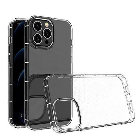 iPhone 13 Pro Max case TPU + acryl - transparant