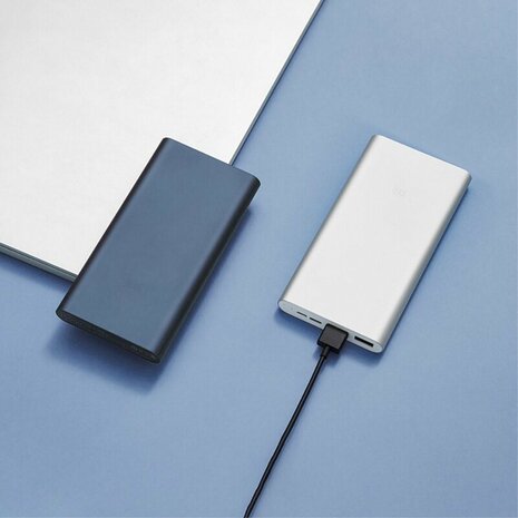 Xiaomi Powerbank 3 met Quick Charge USB-C en 2x USB A 2.0 10000 mAh - zwart